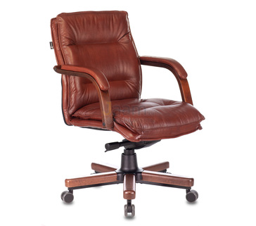 Кресло для руководителя T-9927WALNUT LOW