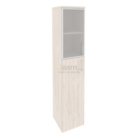 Мебель для персонала Офисный шкаф высокий узкий левый O.SU-1.7R(L)